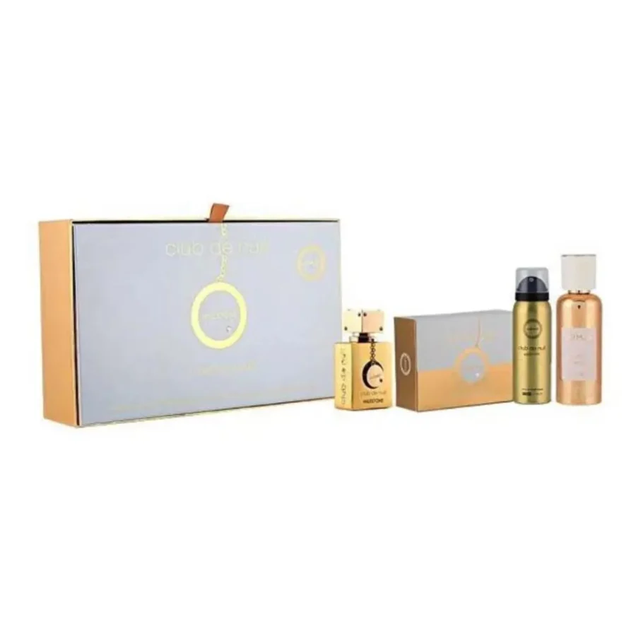 Armaf Club De Nuit Milestone Eau De Parfum 130g Spray Hair Mist 55ml Jabon 1u Spray Corporal Perfumado 50mlvaporizador