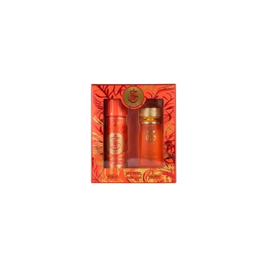 Paris Corner Khair Fusion Edp Spray 100ml Sets Desodorante Spray 200ml